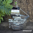 Pirate Ship Silver Money Box