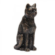 Plant Stake Topper: Antique Bronze Cat