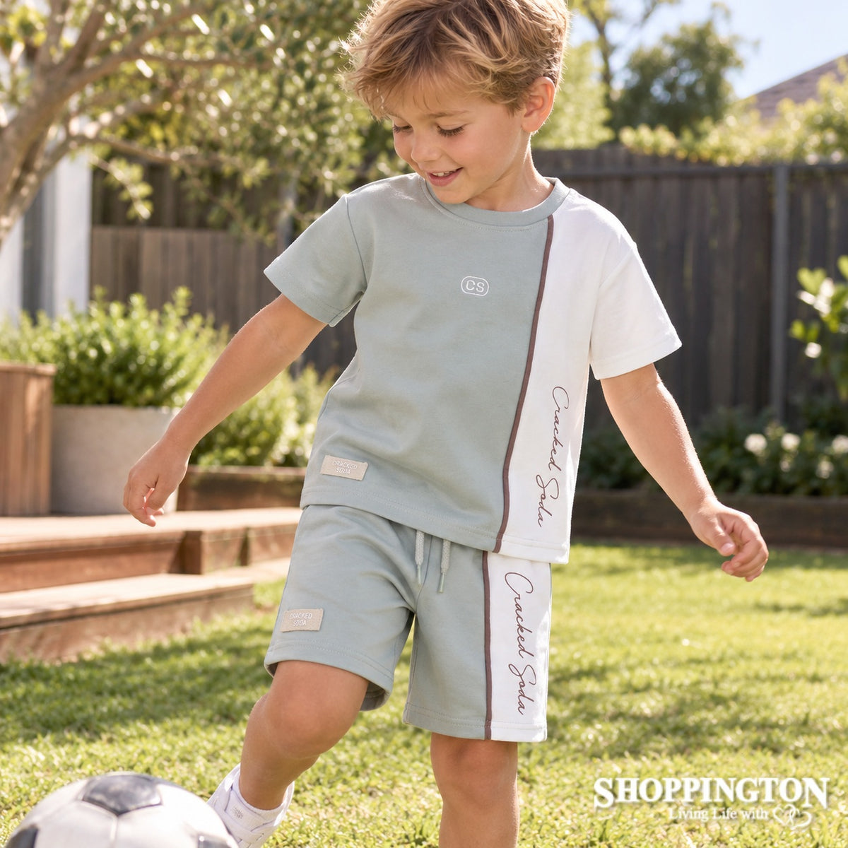 Cracked Soda - Buddy 2pce Tee & Short Set