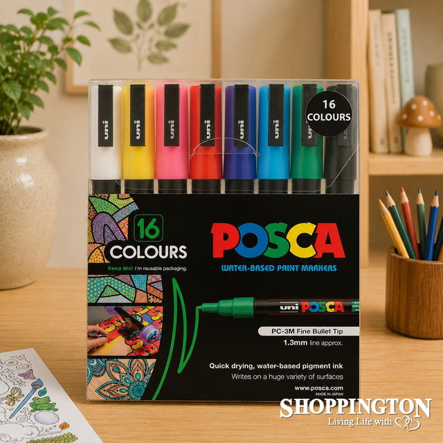 Posca Markers - Colours 16pk