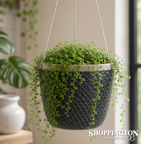 Pot Planter - Thimble Hanging Grey