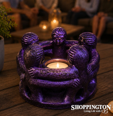 Pottery Circle of Friends / Purple
