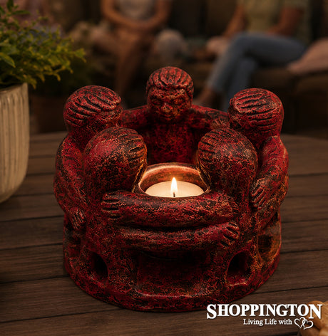 Pottery Circle of Friends / Red