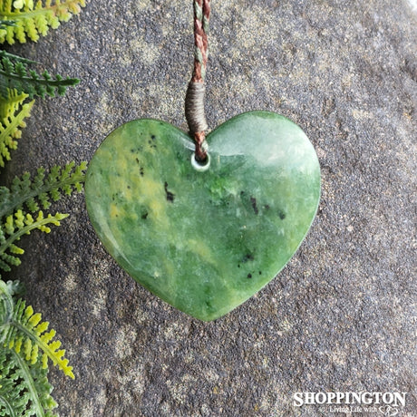 Pounamu - Heart 46mm
