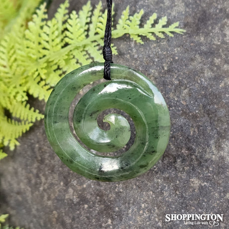 Pounamu Koru Closed 35mm