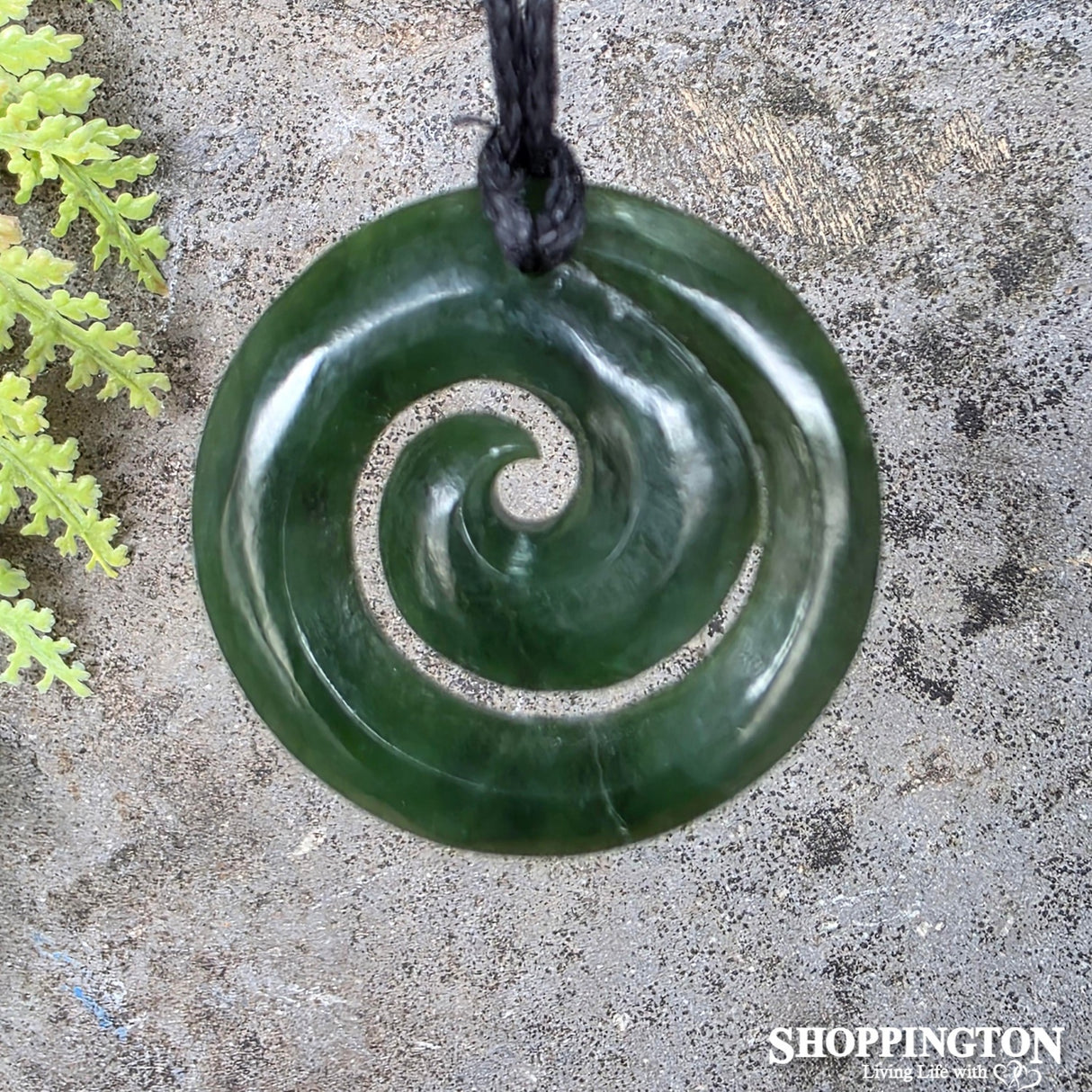 Pounamu Koru Closed