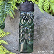 Pounamu Pendant - Toki with Manaia Face 125mm