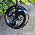 Pounamu Pendant - Triple Koru's 50mm