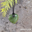 Pounamu - Pepe Heart 16mm