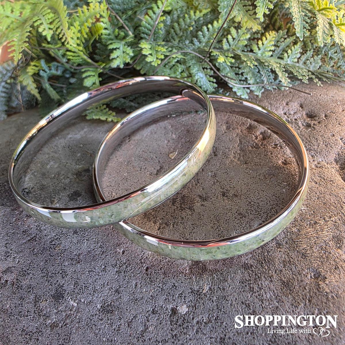 Pounamu Stainless Steel Bracelet 63mm