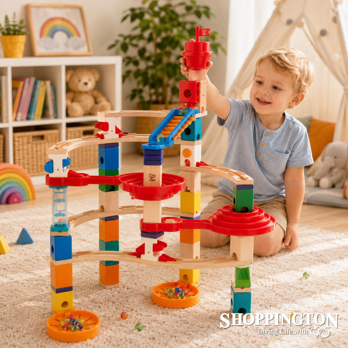 Quadrilla - Marble Run Construction -Super Spirals