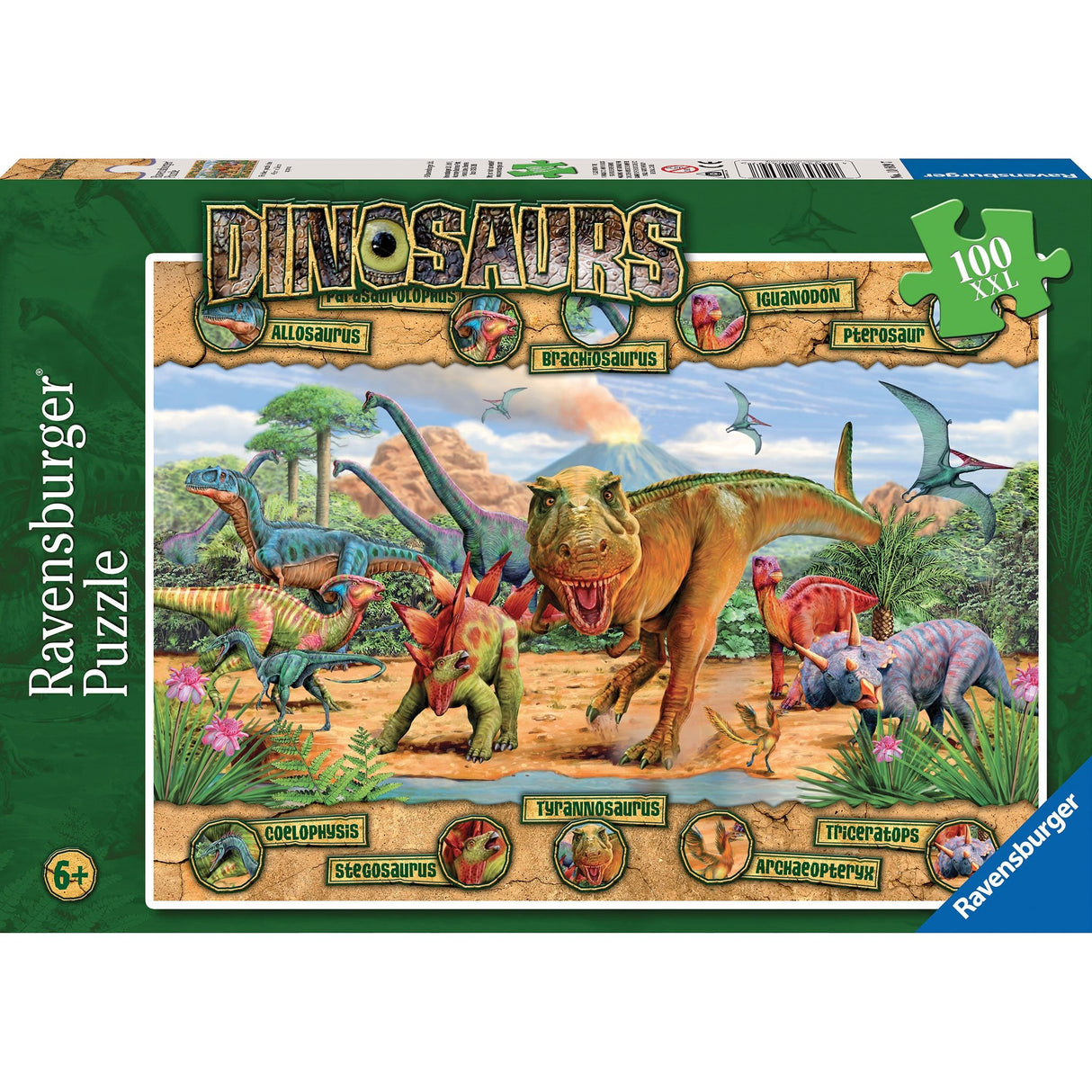 Ravensburger Dinosaurs Puzzle 100 Pieces