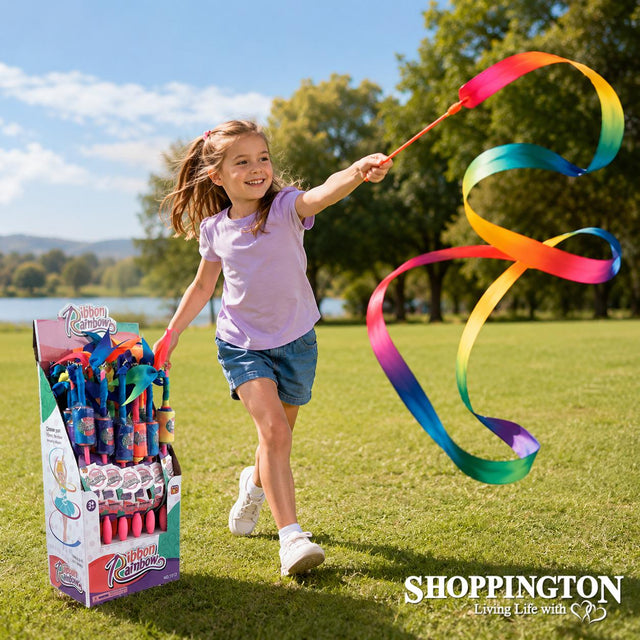 Rainbow Ribbon Wand
