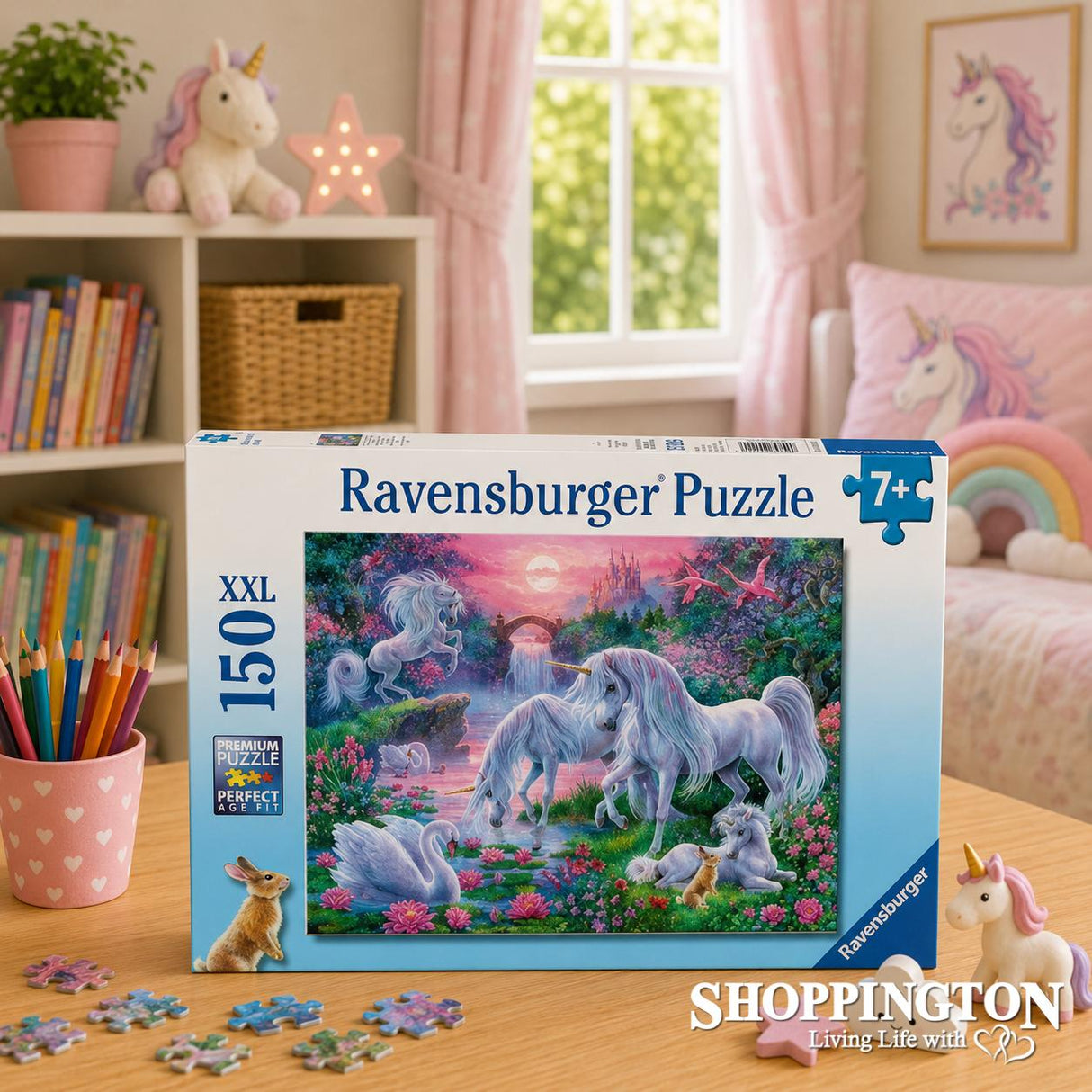 Ravensburger Puzzle - Unicorns at Sunset