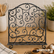 Recipe Book Stand - Black Scroll