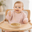 Recycled Long Sleeve Bib - Pink
