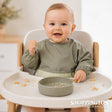 Recycled Long Sleeve Bib - Sage