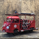Replica Volkswagen 1956 Red Type 1 Fire Truck