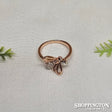 Ring - Rose Gold Bee Rhinestone