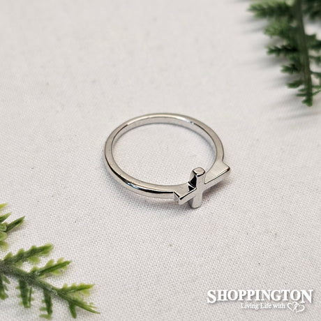 Ring - Silver Cross