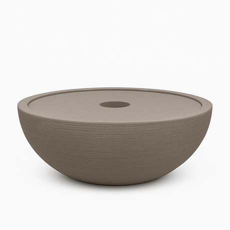 Round Concrete Trough 80cm