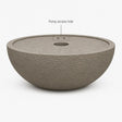Round Concrete Trough 80cm