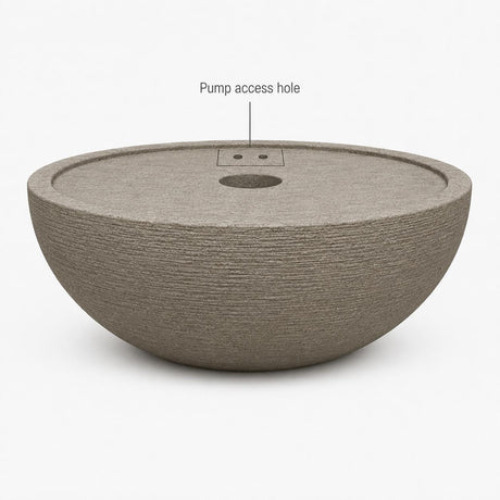 Round Concrete Trough 80cm