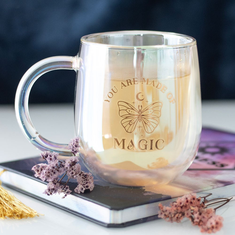 Mug - You Are Made of Magic Iridescent Double Walled