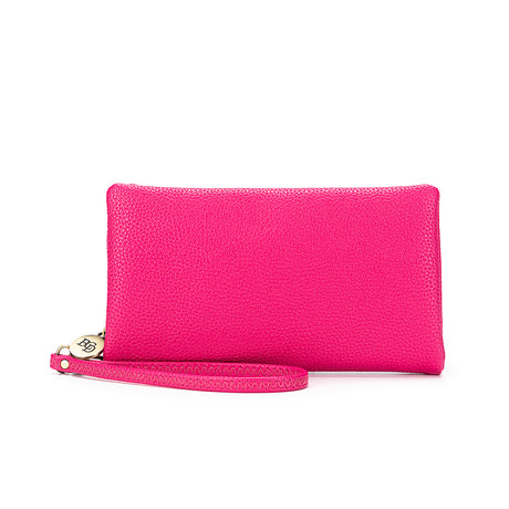 Black Caviar Mavie Wallet - Fuschia