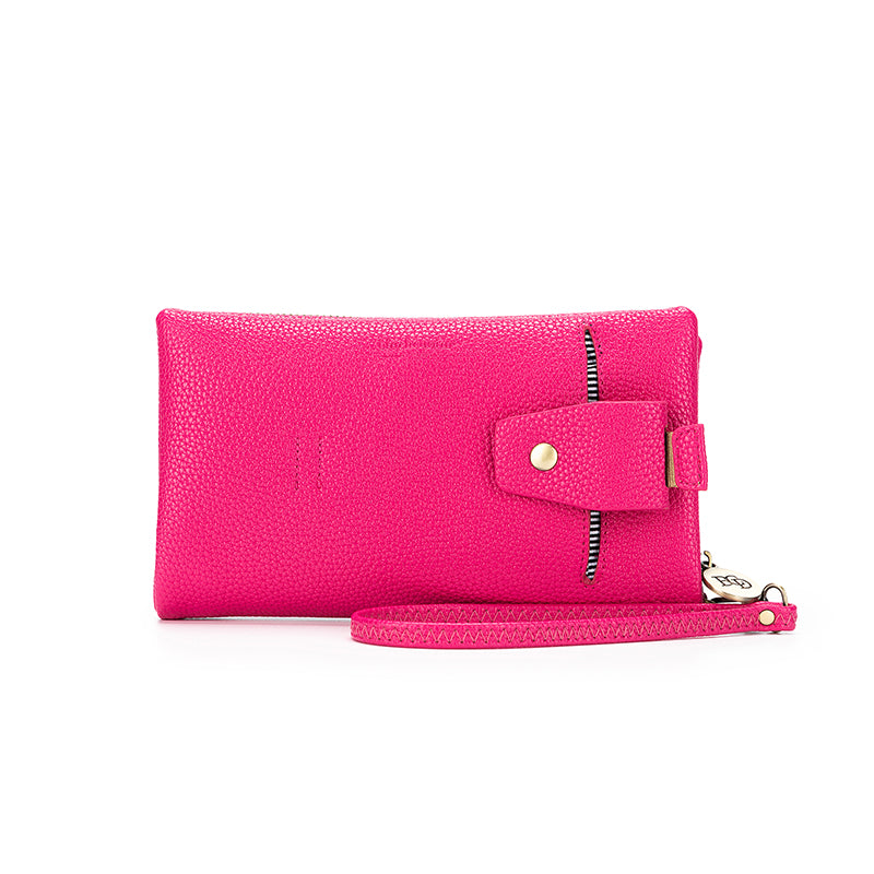 Black Caviar Mavie Wallet - Fuschia