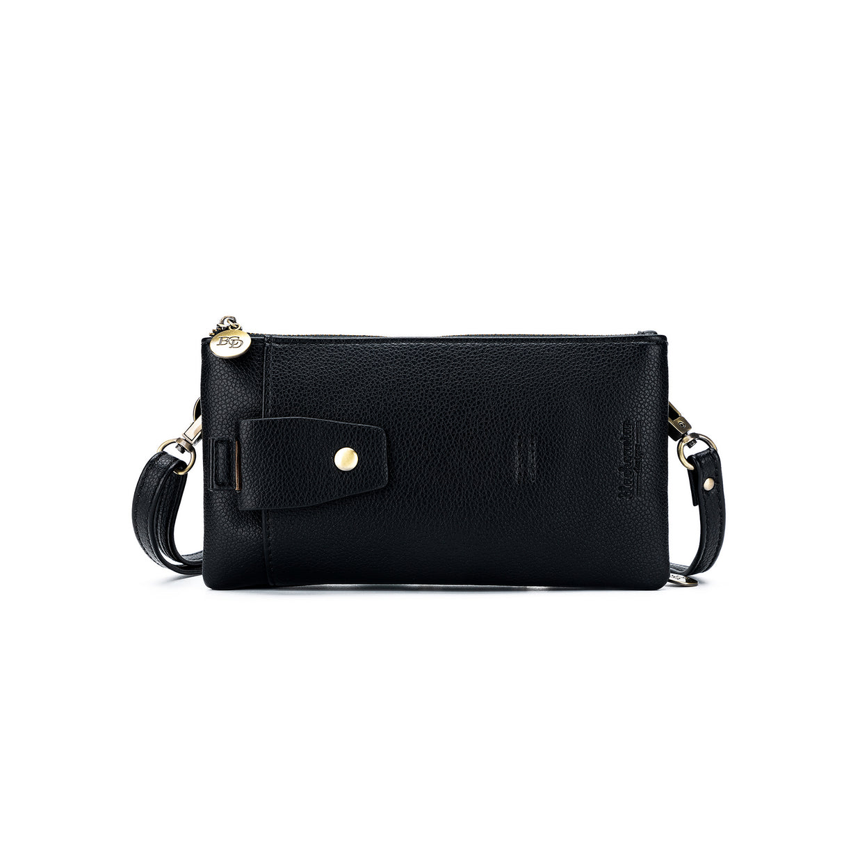 Black Caviar Handbag - Evie Black