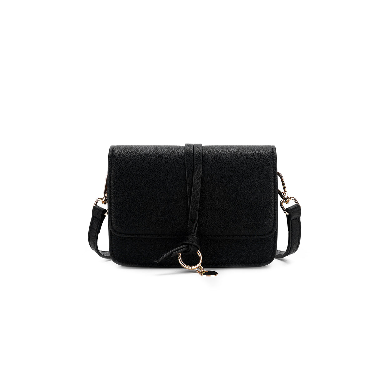 Black Caviar Handbag - Gigi Black
