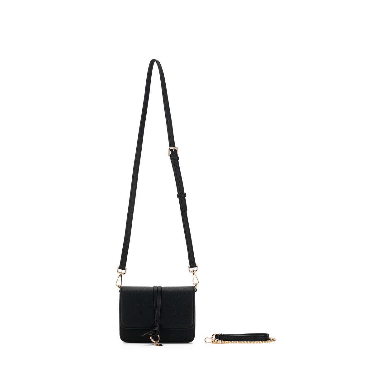 Black Caviar Handbag - Gigi Black