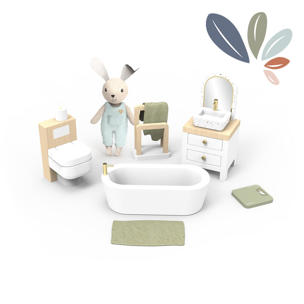 Speedy Monkey Dolls House Furniture - Bathroom