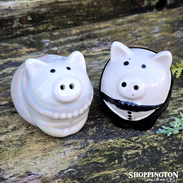 Salt & Pepper - Bride & Groom