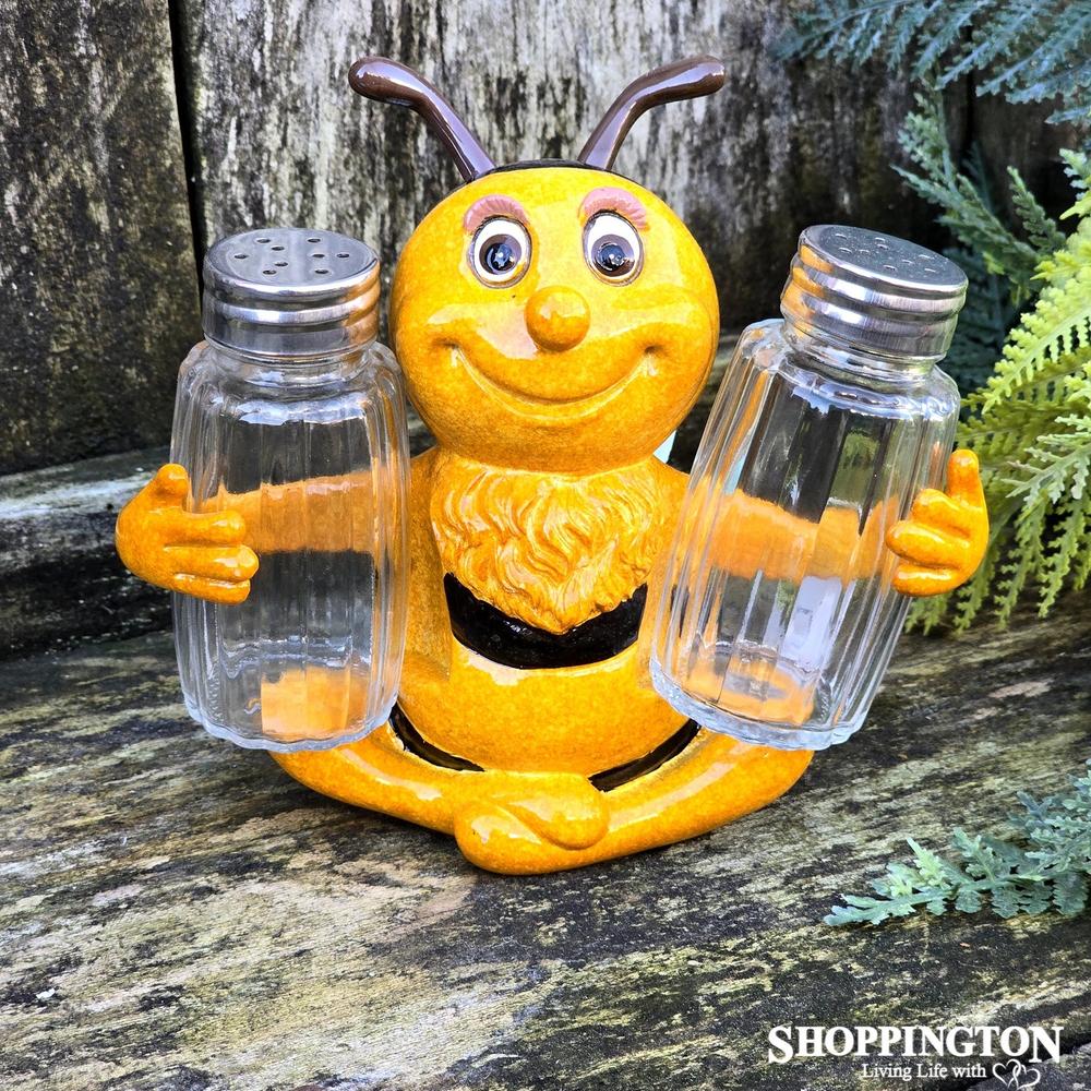 Salt & Pepper Shakers - Bee