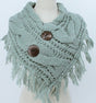 Scarf - Large Button Sage