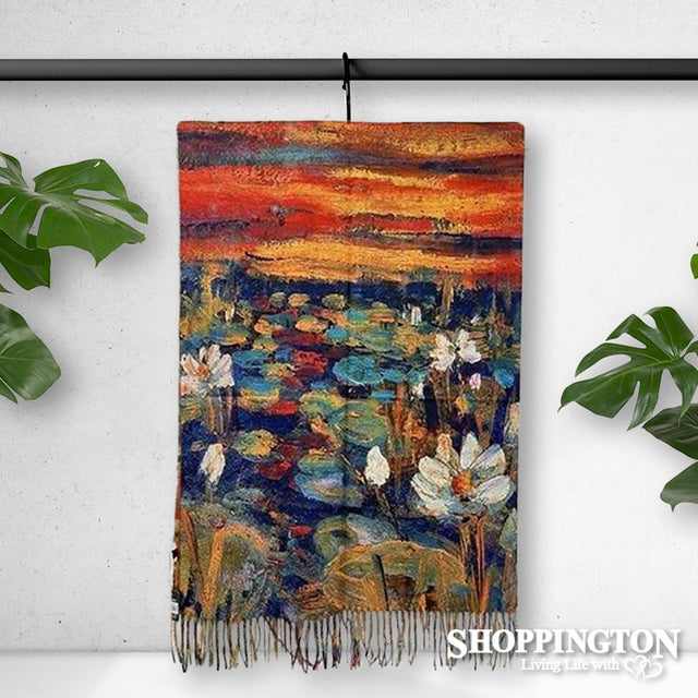 Scarf - Lily Pond