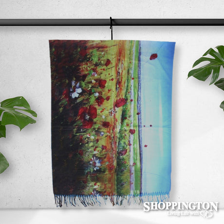 Scarf - Outdoor Field Landscape