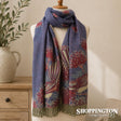 Scarf - Pashmina Look Fantail Dark Denim
