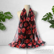 Scarf - Red/Black NZ Poppy Remembrance