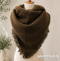 Scarf - Triangle Winter - Brown