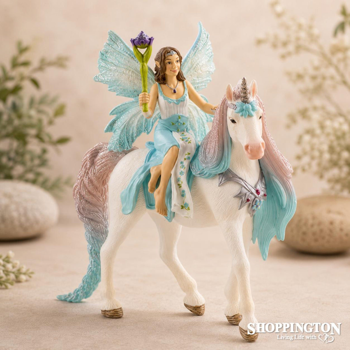 Schleich Collectables - Bayala Eyela on Princess Unicorn