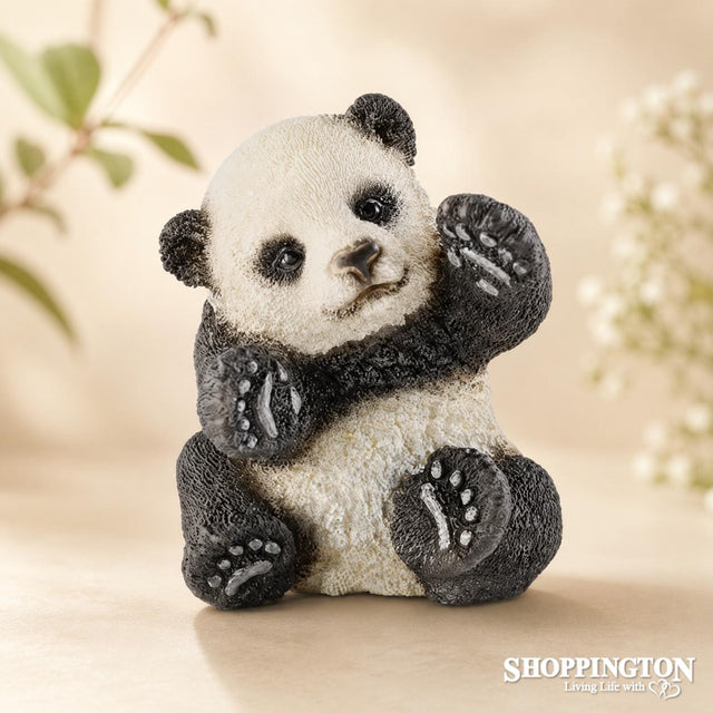 Schleich Panda Cub Playing Handpainted