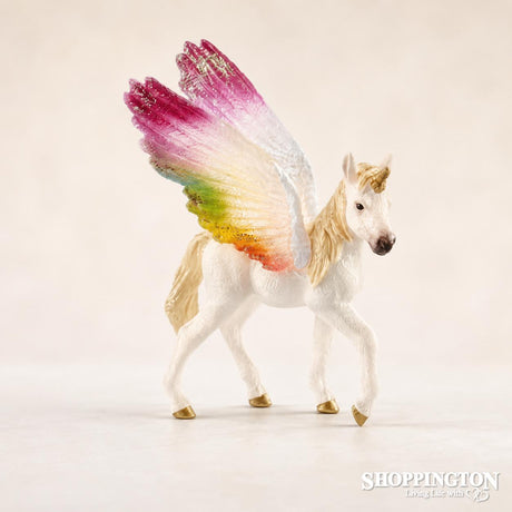 Schleich - Winged rainbow unicorn foal