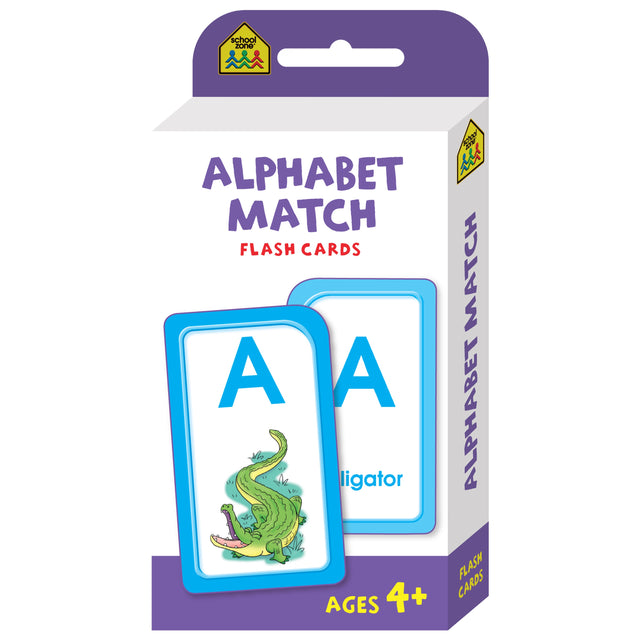 School Zone Flash Cards - Alphabet Match