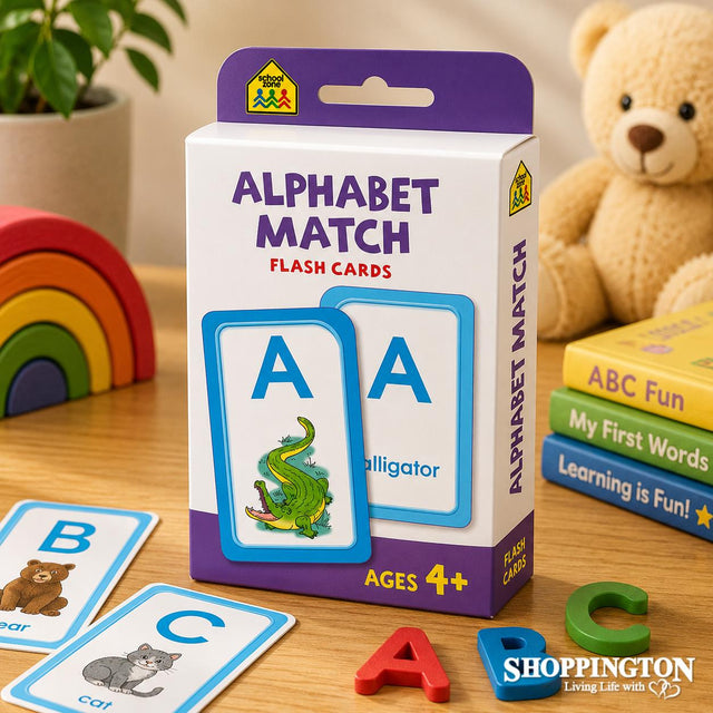 School Zone Flash Cards - Alphabet Match