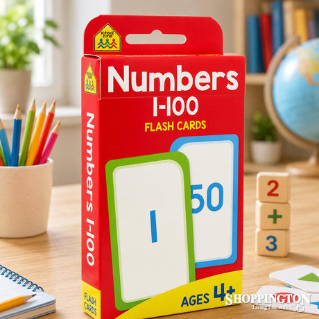 School Zone Flash Cards - Numbers 1-100