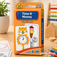 School Zone Flash Cards - Time and money flash cards