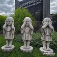 See no, Hear no, Speak no Buddha Monks 55cm - Set of 3